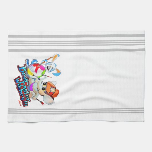 Metalphant Osterküche Handtuch (Horizontal)