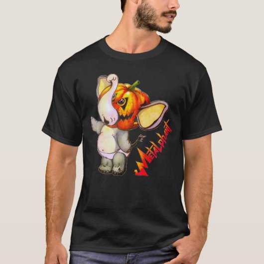 Metalphant Pumpkin Adulter T - Shirt (Vorderseite)