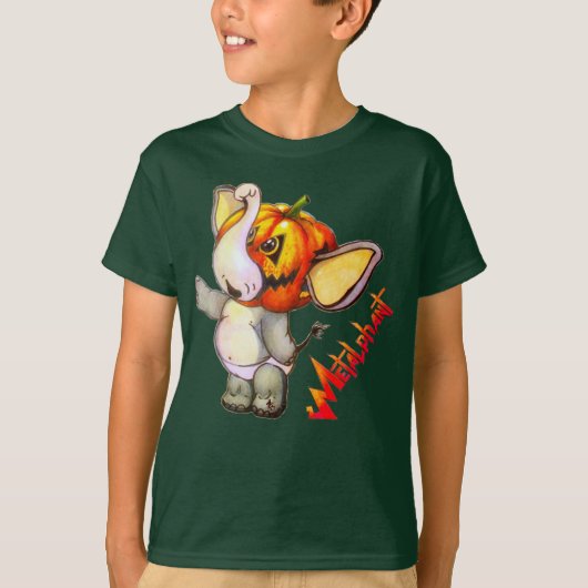Metalphant Pumpkin Kid's T - Shirt (Vorderseite)
