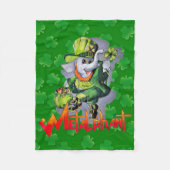 Metalphant St. Phantrick Fleece Blanket (Vorderseite)