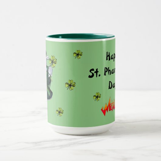 Metalphant St. Phantrick Tasse (grün) (Zentrum)