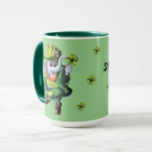 Metalphant St. Phantrick Tasse (grün) (Vorderseite Links)