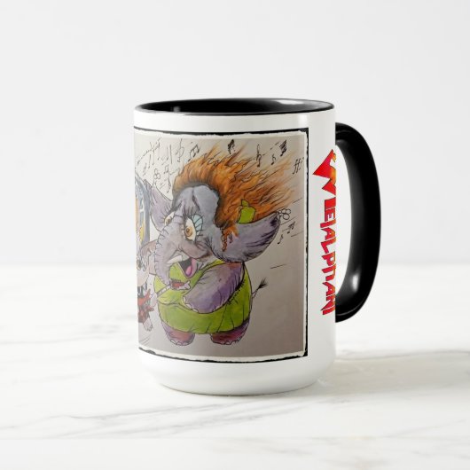 Metalphant und Mama Tasse (VorderseiteRechts)