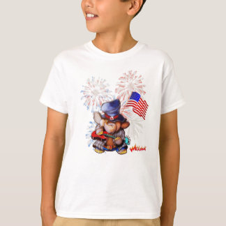 Metalphant USA Flag Kid's T - Shirt
