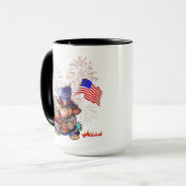 Metalphant USA Flag Tasse (Vorderseite Links)