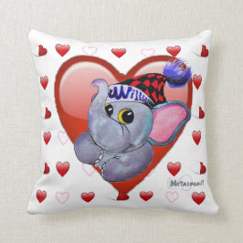 Metalphant Valentine Throw Kissen