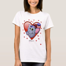 Metalphant Valentine Women's Basic T - Shirt