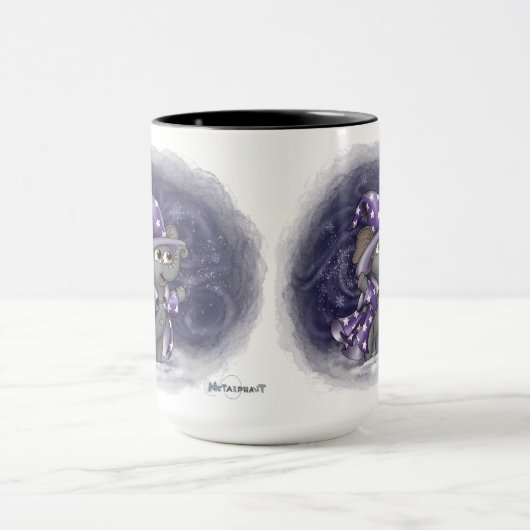 Metalphant Wilbur im Winter Tasse (Zentrum)