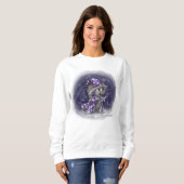 Metalphant Wilbur im Winter Women's Sweatshirt (Vorne ganz)