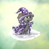 Metalphant Wilbur im Winterfensterklammern Fensteraufkleber (Blatt 3)