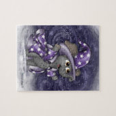 Metalphant Wilbur im Winterpuzzle Puzzle (Horizontal)