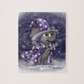 Metalphant Wilbur im Winterpuzzle Puzzle (Vertikal)