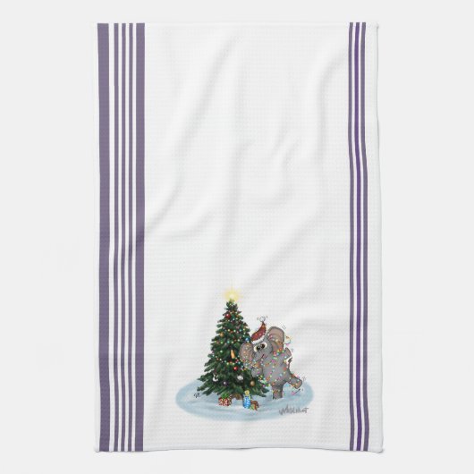 Metalphant Wilbur in LightKitchen Handtuch (Vertikal)