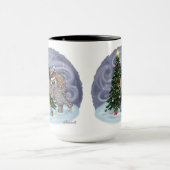 Metalphant Wilbur in Lights-Tasse Tasse (Zentrum)