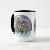 Metalphant Wilbur in Lights-Tasse Tasse (Vorderseite Links)