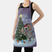 Metalphant Wilbur in Lights überall über Print-Sch Schürze (InSitu)