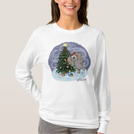 Metalphant Wilbur in Lights Women's Long Sleeve T-Shirt