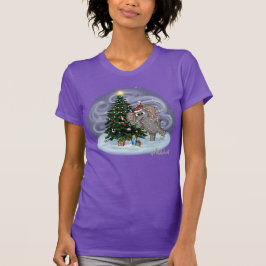 Metalphant Wilbur in Lights Women's Slim Fit T-Shirt