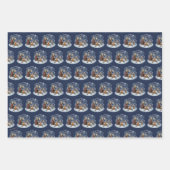 Metalphant Wilbur in Lights Wrapping Paper Sheets Geschenkpapier Set (Vorderseite)