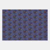 Metalphant Wilbur in Winterwrapping Paper Sheets Geschenkpapier Set (Vorderseite 2)