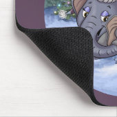 Metalphant Wilbur & Mama-Mauspad Mousepad (Ecke)