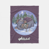 Metalphant Wilbur & Mom Fleece Blanket (Vorderseite)
