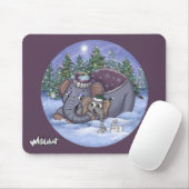 Metalphant Wilbur & Mom Mouse Pad Mousepad (Mit Mouse)