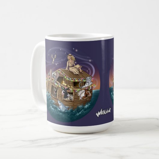 Metalphant Wilbur & Noah-ery's Ark Tasse (Vorderseite Links)