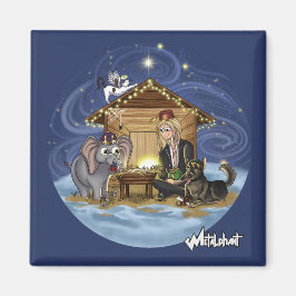 Metalphant Wilburs wahre Bedeutung von Weihnachten Magnet