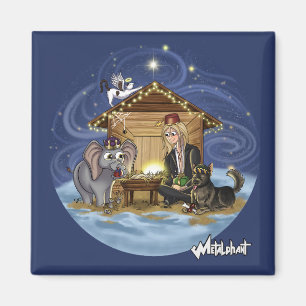 Metalphant Wilburs wahre Bedeutung von Weihnachten Magnet