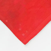 Metalphant Winter Holiday Fleece Blanket (rot) (Ecke)