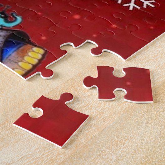 Metalphant Winter Holiday Puzzle (rot) (Seite)