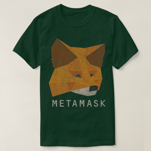 MetaMask FoSecure Crypto digitale Brieftasche für  T-Shirt (Design vorne)