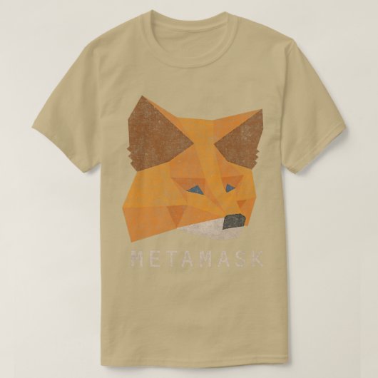 MetaMask FoSecure Crypto digitale Brieftasche für T-Shirt (Design vorne)