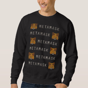 Metamask Fox Defi Crypto Digitale Brieftasche für  Sweatshirt