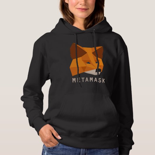 MetaMask Fox Secure DeFi Crypto Wallet Management Hoodie (Vorderseite)