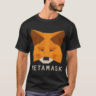 MetaMask Fox Sicherer Krypto-Geldbeutel zur Dezent T-Shirt