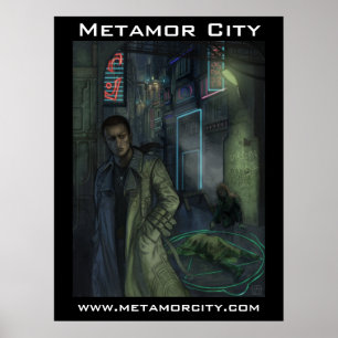 Metamor City: Szene des Verbrechens Poster