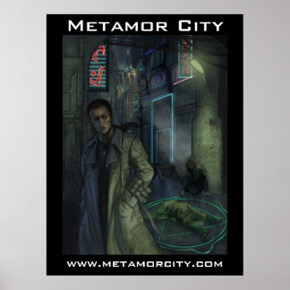 Metamor City: Szene des Verbrechens Poster