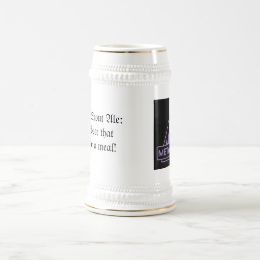 Metamor Stout Ale Stein Bierglas (Mittel)