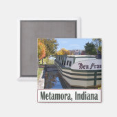 Metamora Indiana Magnet (Vorderseite/Rückseite)