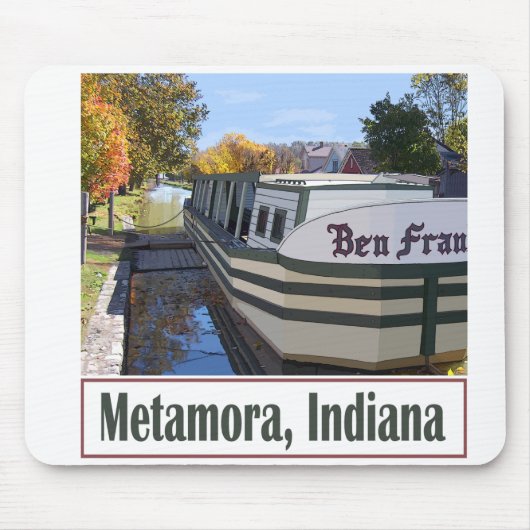Metamora Indiana Mousepad (Vorne)