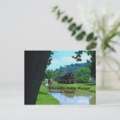 Metamora Indiana Postkarte (Stehend Vorderseite)