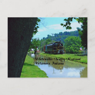 Metamora Indiana Postkarte