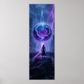 Metamorfosis SciFi Poster - Futuristischer Krieger (Vorne)