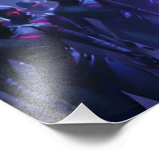 Metamorfosis SciFi Poster - Futuristischer Krieger (Ecke)