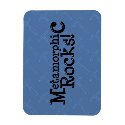 Metamorphe Steine! Magnet (Vertikal)