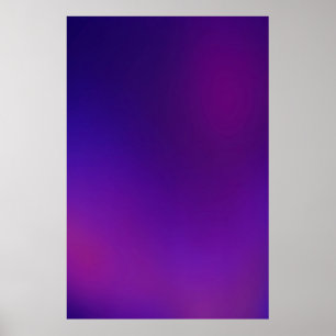 Metamorphose 1 Lila Blue Elegance Poster