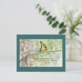 Metamorphose _1 Postkarte (Stehend Vorderseite)