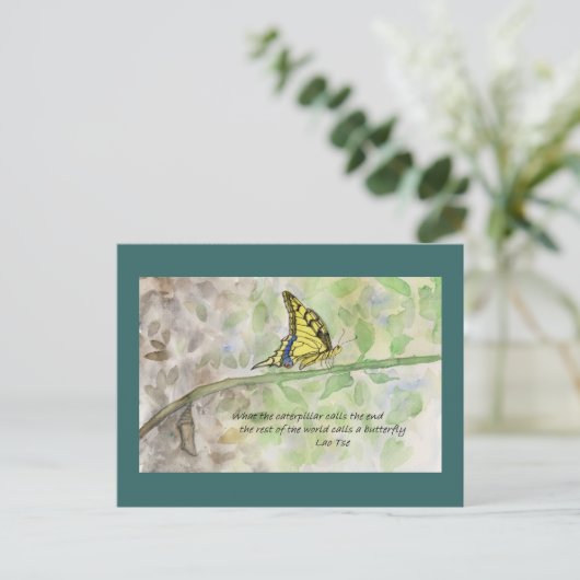 Metamorphose _1 Postkarte (Stehend Vorderseite)